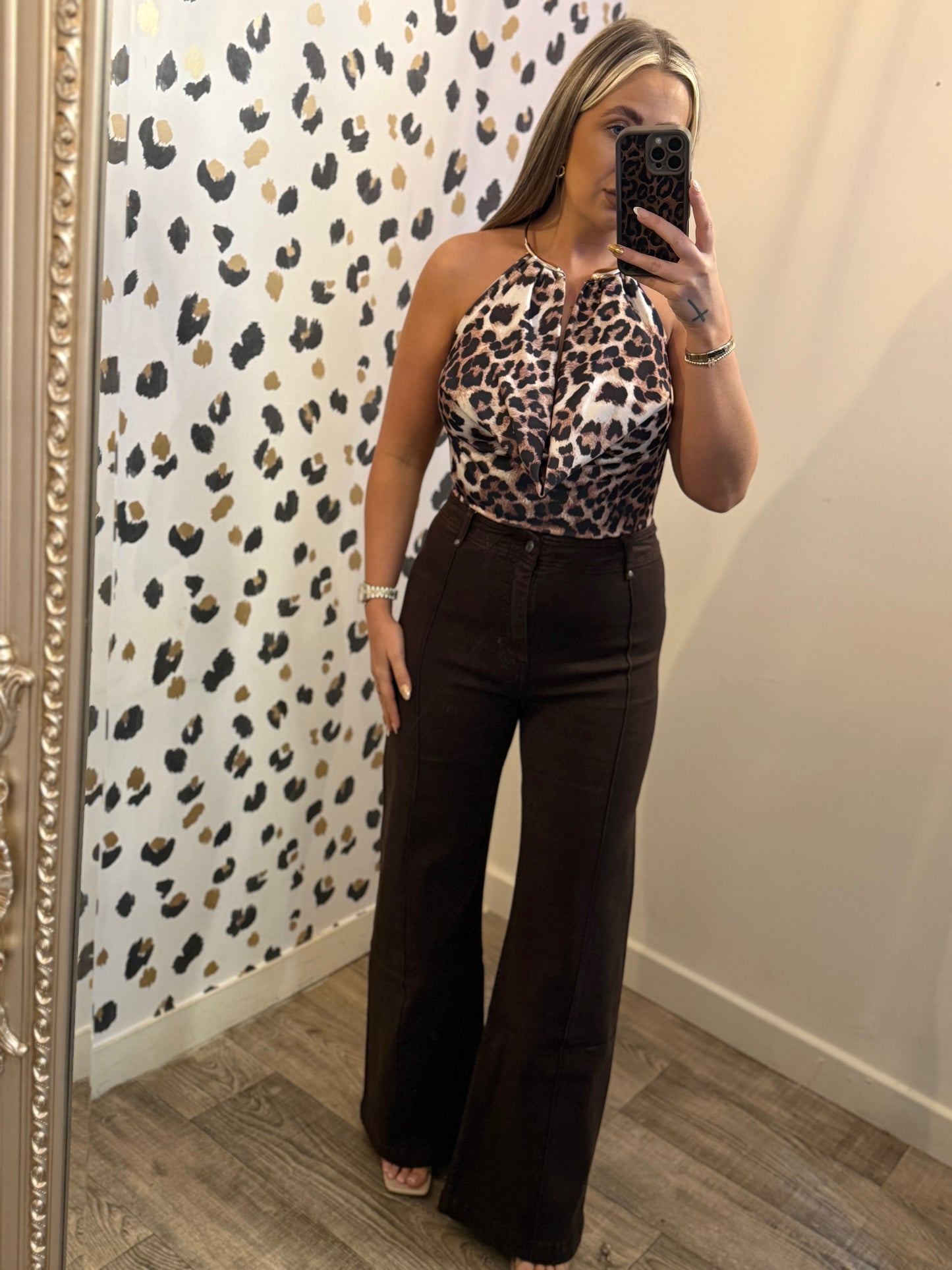 Super Stretch Brown Jeans