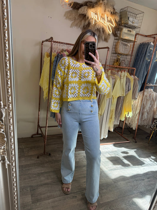 Crochet Top 3 Colours