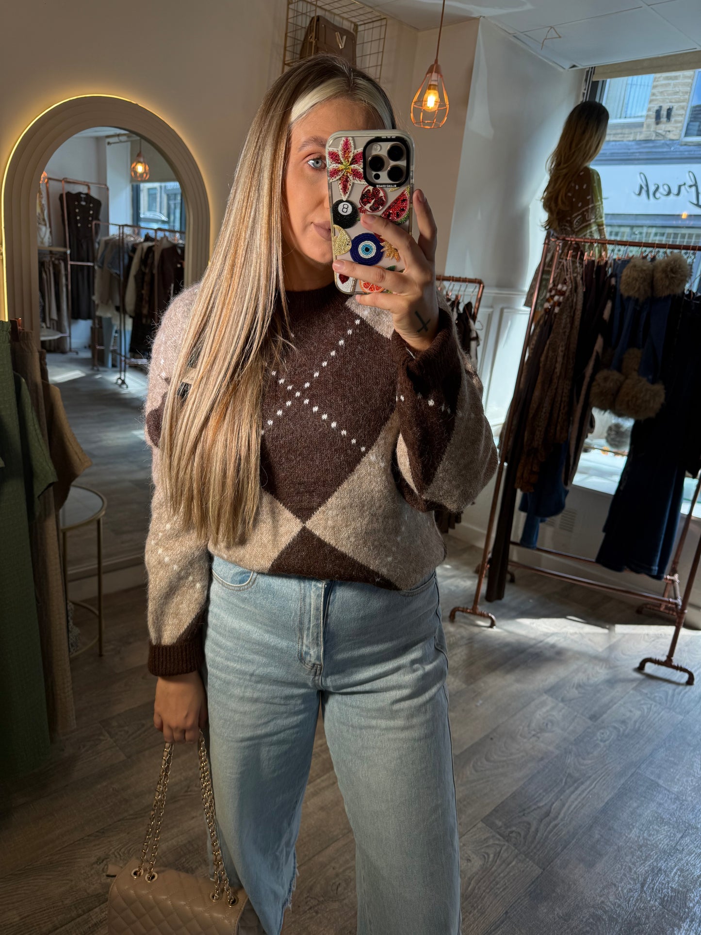 Diamond Cut Jumpers 2 Colours