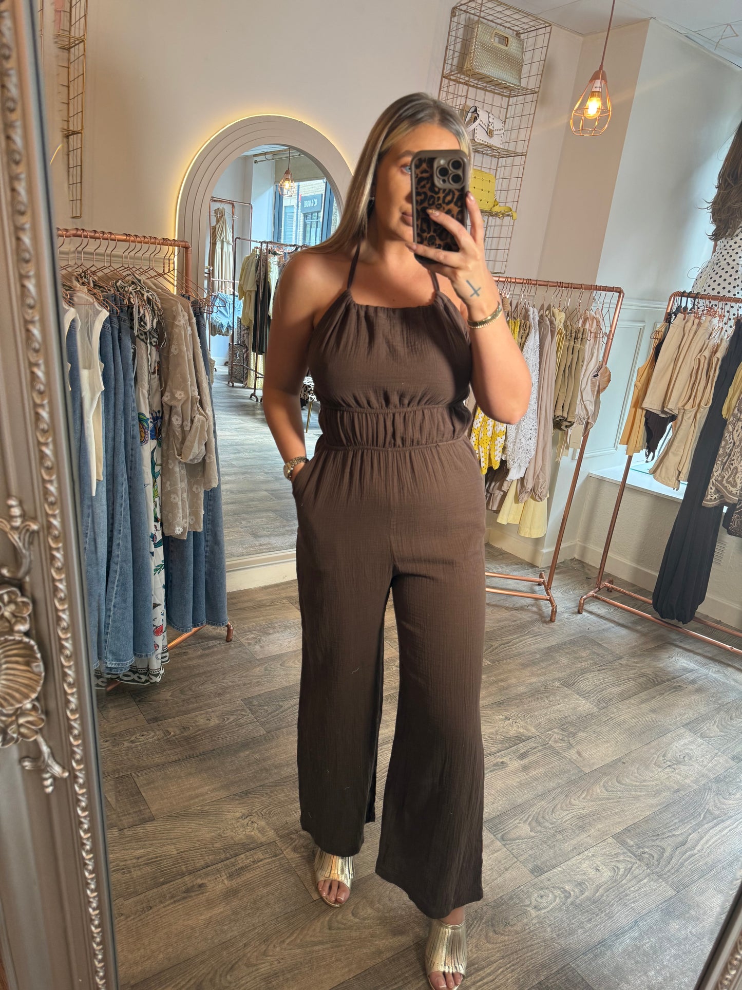 Cheesecloth Jumpsuit 2 Colours