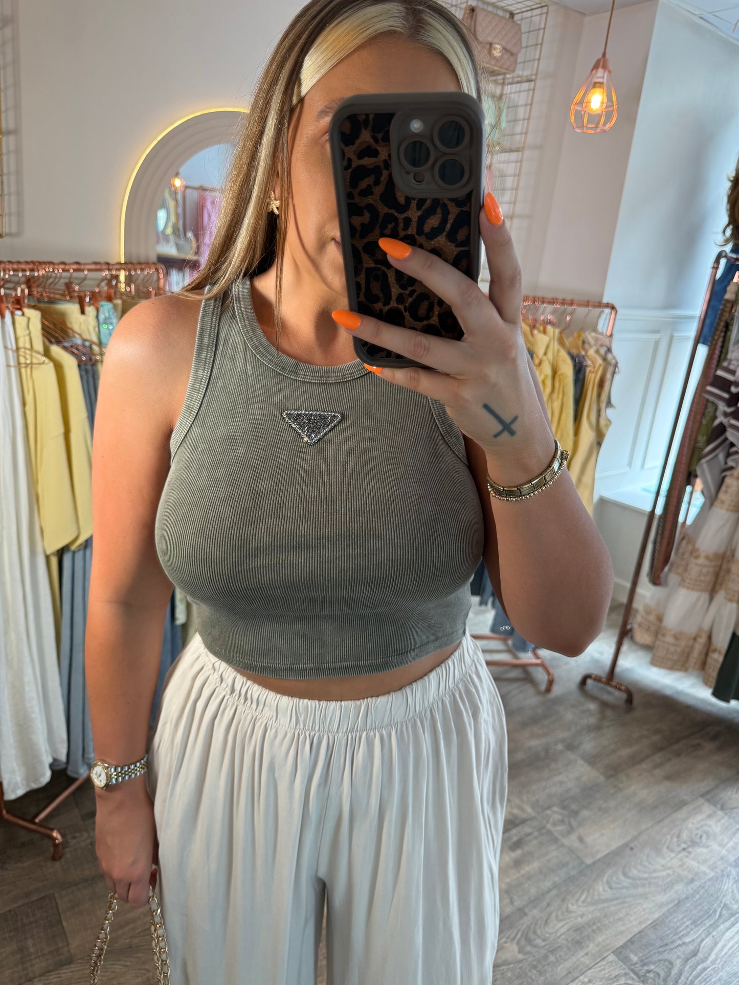 Inspired Vest Tops 4 Colours