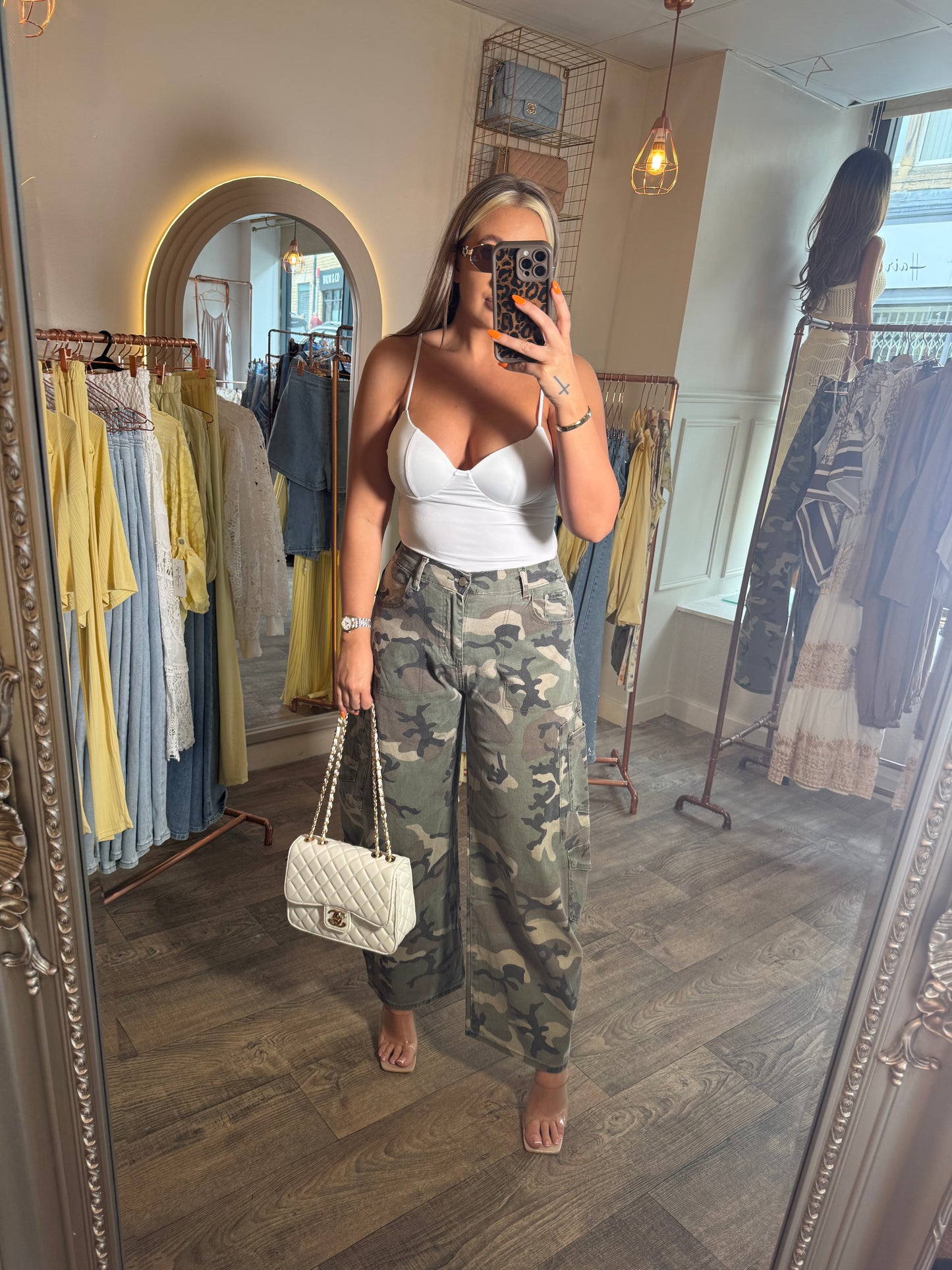 Camo Stretch Jeans