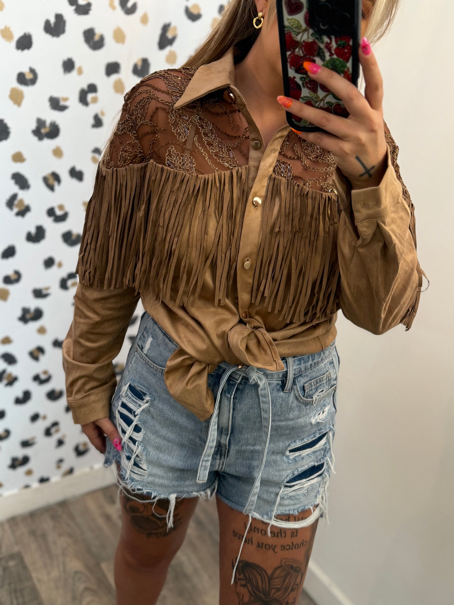 Bling LUXE Tassel Jacket
