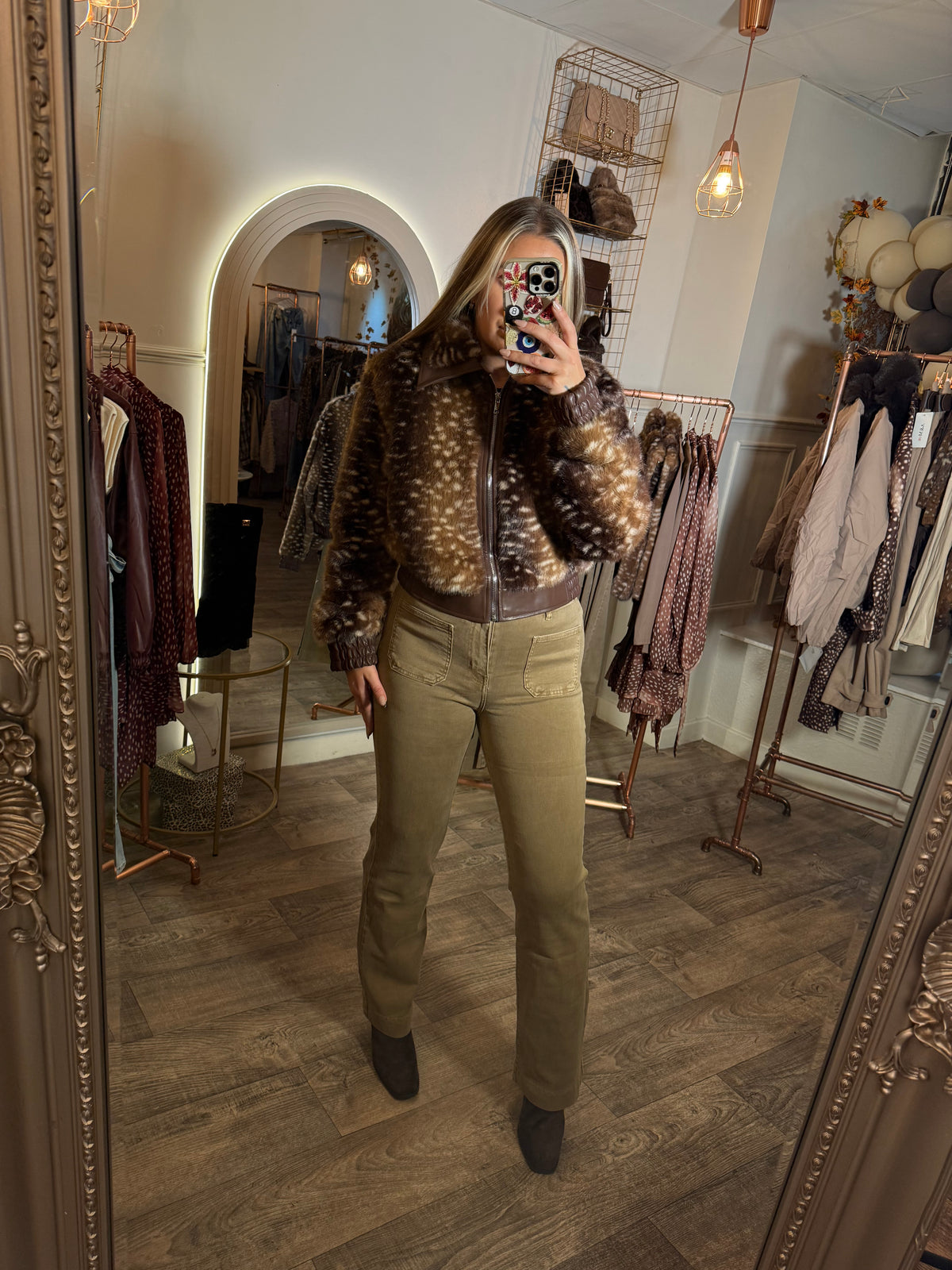 BAMBI Faux Fur Jacket