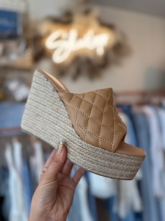 Tan Wedges