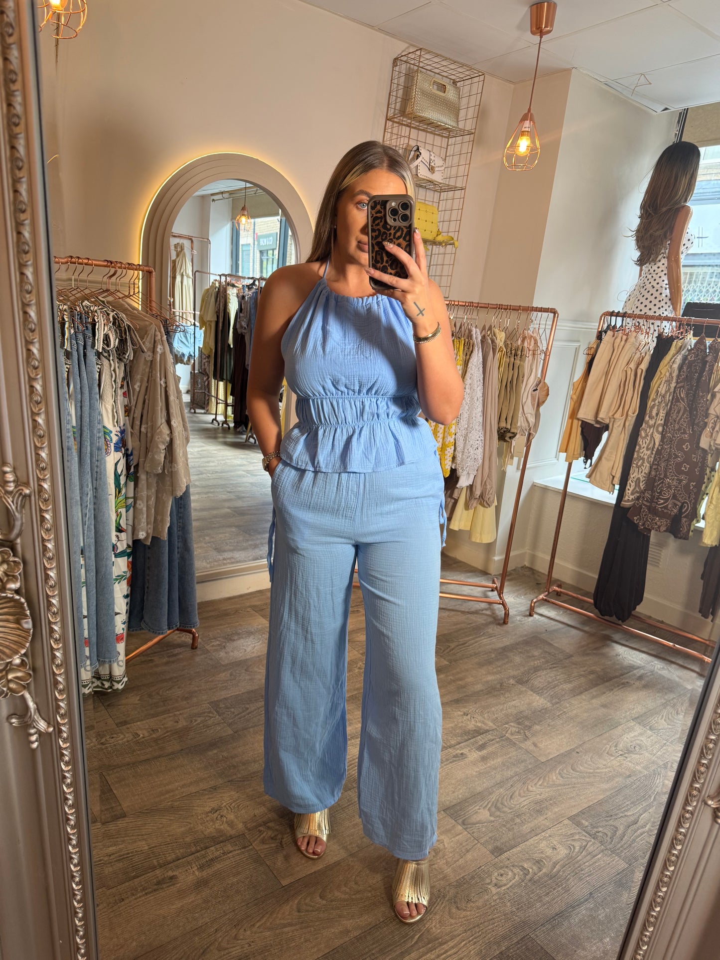 Cheesecloth Pant Sets 3 Colours