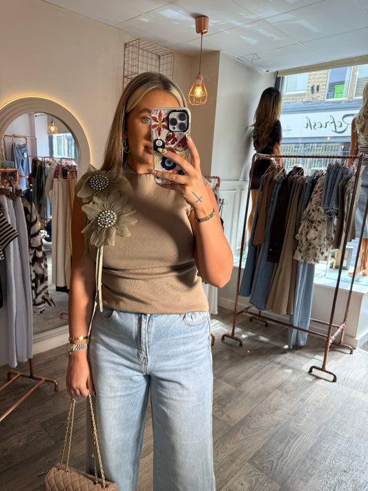 3D Floral Top