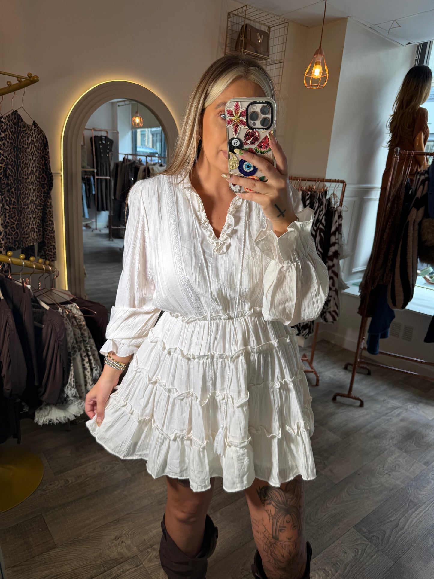Cream Gypsy Dress