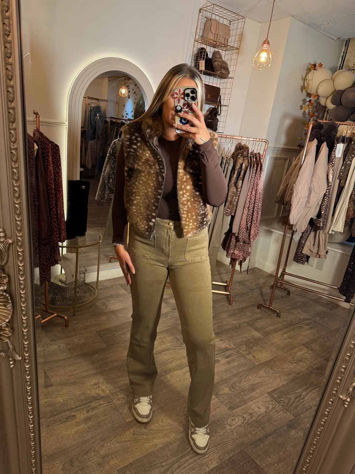 BAMBI Faux Fur Gilet
