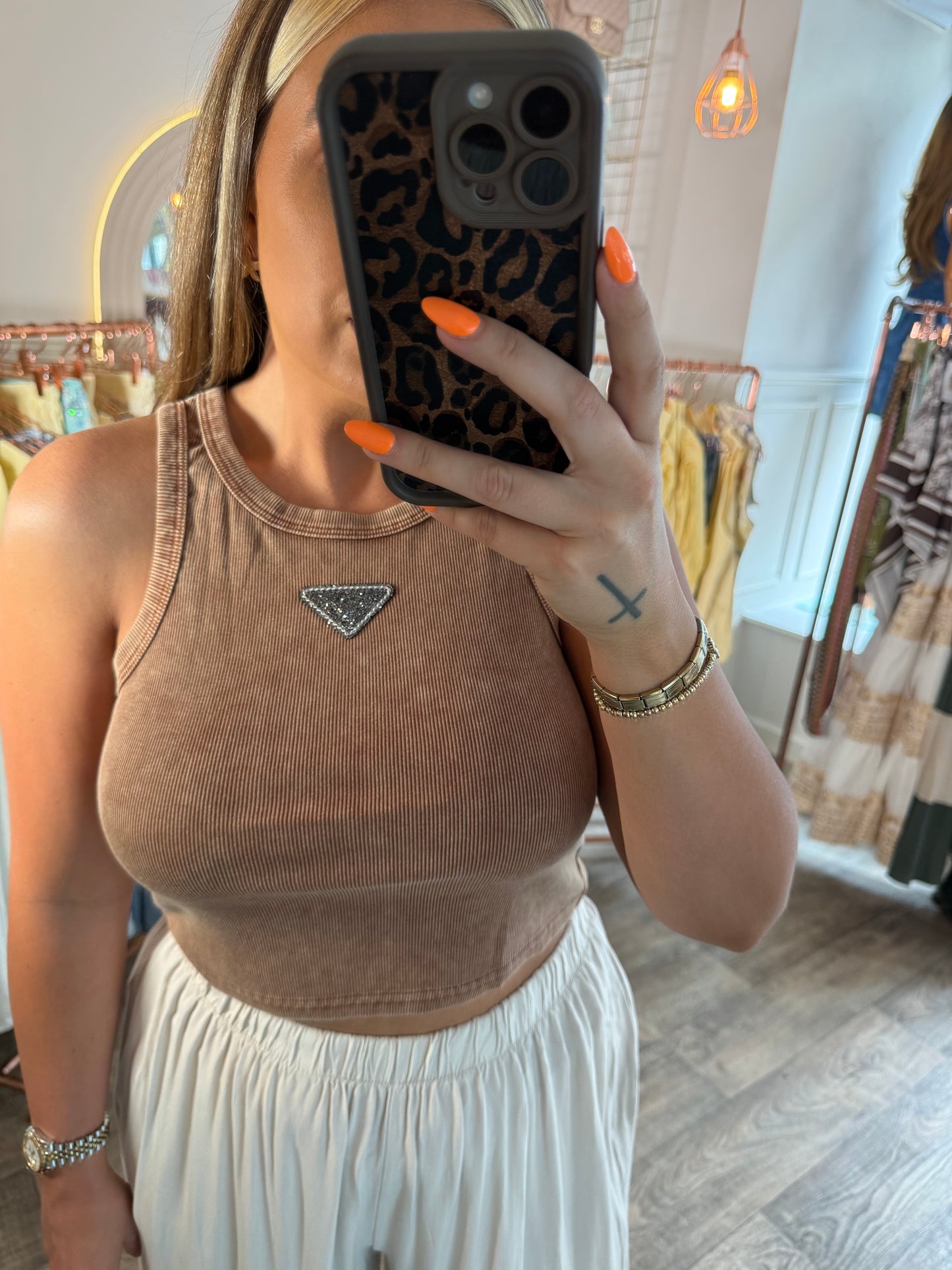 Inspired Vest Tops 4 Colours