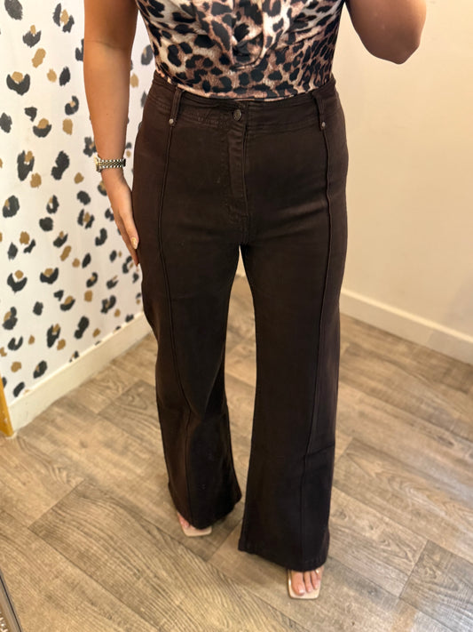 Super Stretch Brown Jeans