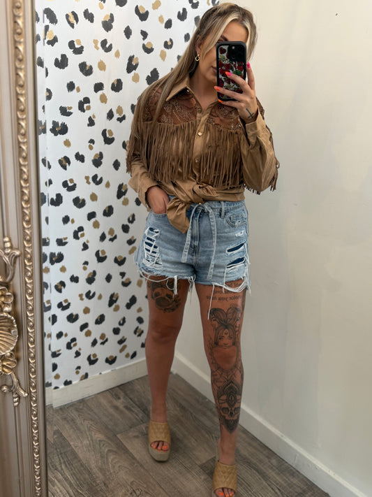 Bling LUXE Tassel Jacket