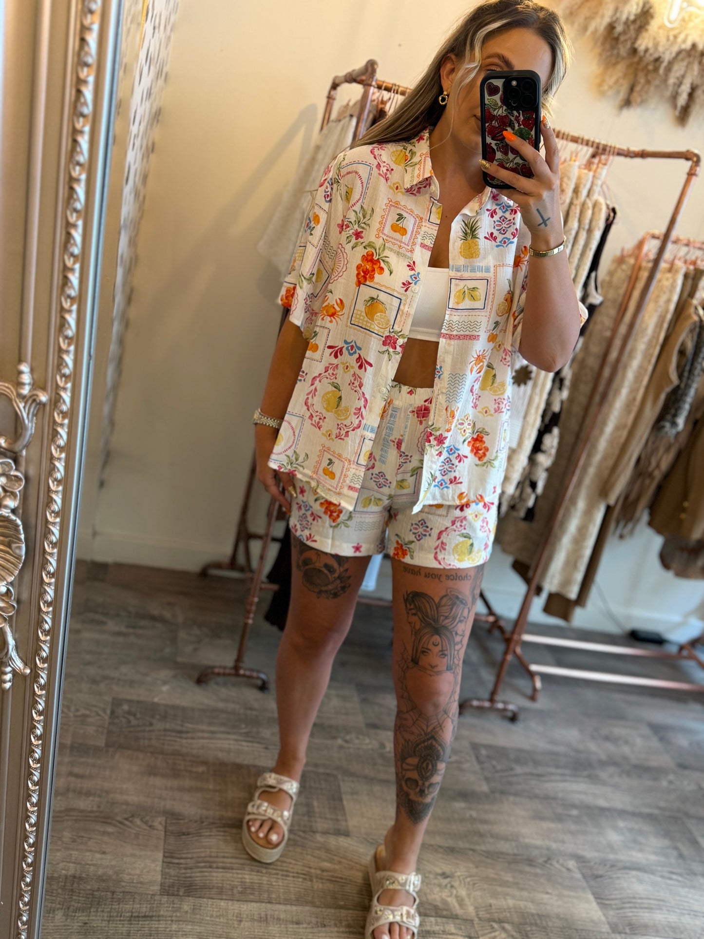 Fruit Shirt Set