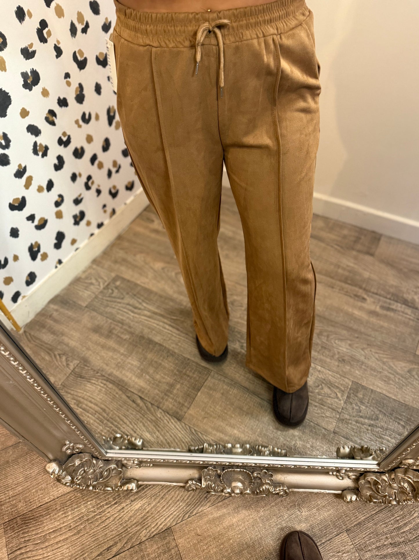 Suede Joggers 3 Colours