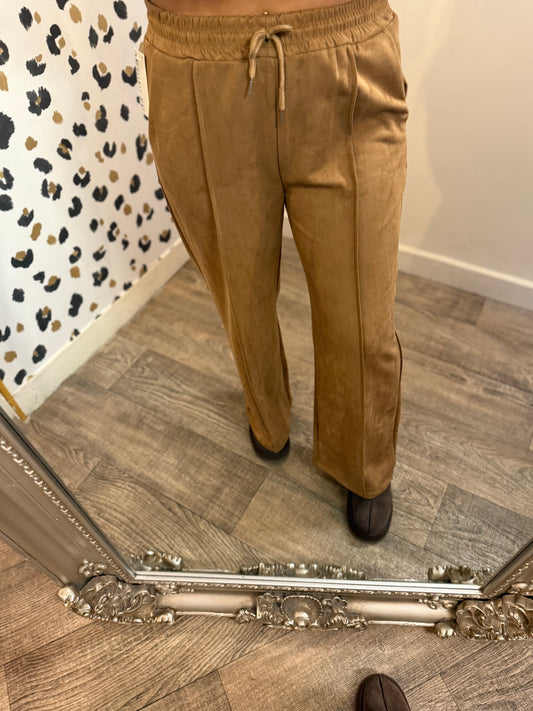 Suede Joggers 3 Colours