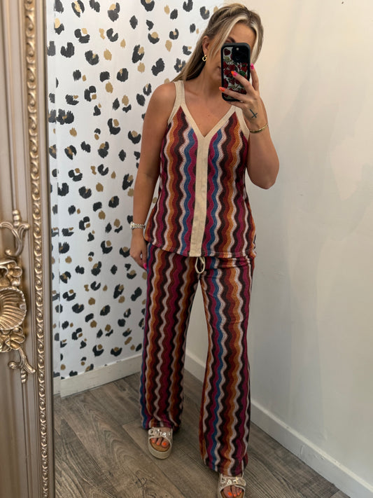 Zigzag Glitter Set