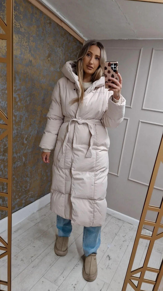 Cream Puffa Coat